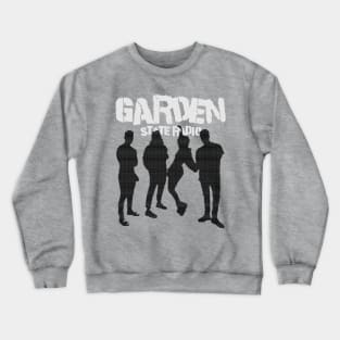 GSR Black & White Static Design Crewneck Sweatshirt